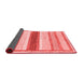 Abstract Red Modern Area Rugs