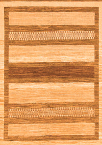 Abstract Orange Modern Rug, abs799org