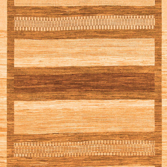 Abstract Orange Modern Rug, abs799org