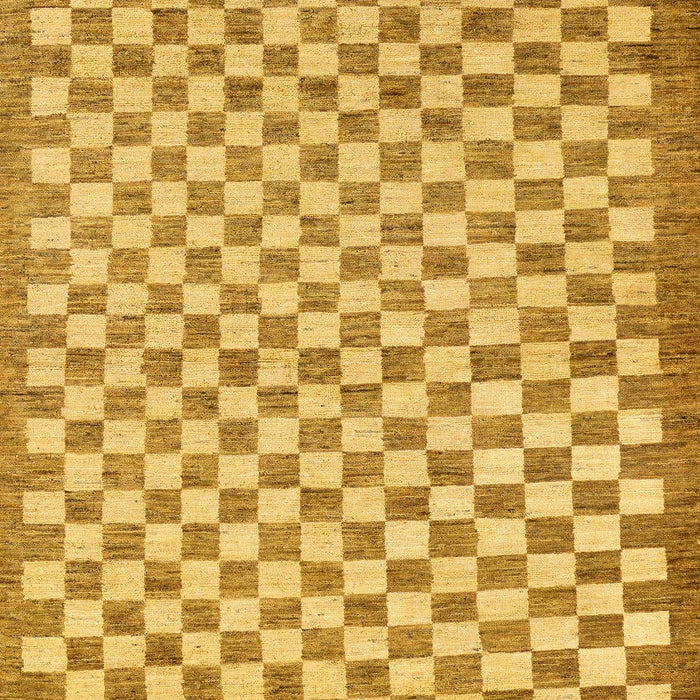 Abstract Sedona Brown Checkered Rug, abs79