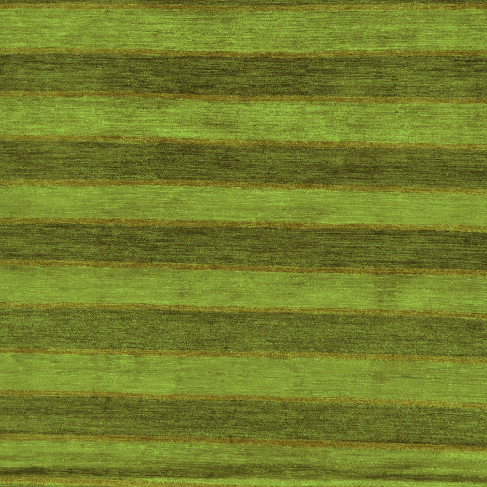 Machine Washable Abstract Green Modern Area Rugs, wshabs7grn