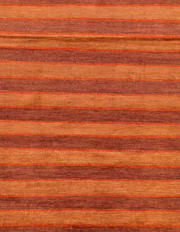 Abstract Orange Red Modern Rug, abs7