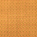 Square Abstract Orange Modern Rug, abs800org