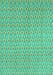 Machine Washable Abstract Turquoise Modern Area Rugs, wshabs800turq