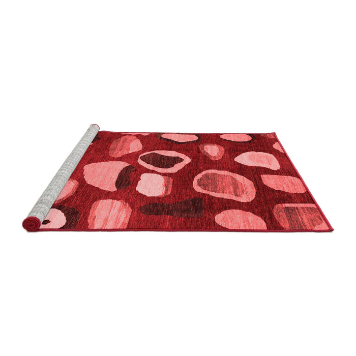 Modern Red Washable Rugs