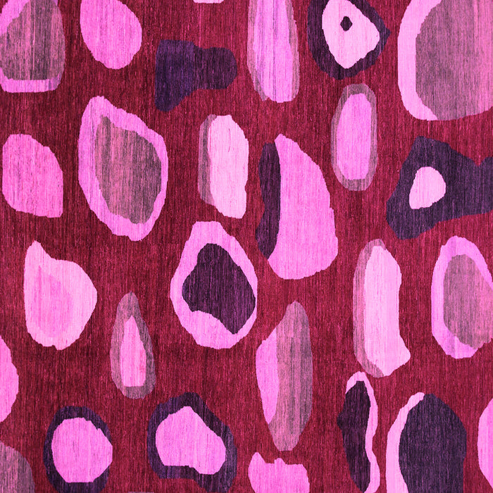 Square Abstract Pink Modern Rug, abs801pnk
