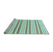 Sideview of Machine Washable Abstract Light Blue Modern Rug, wshabs802lblu