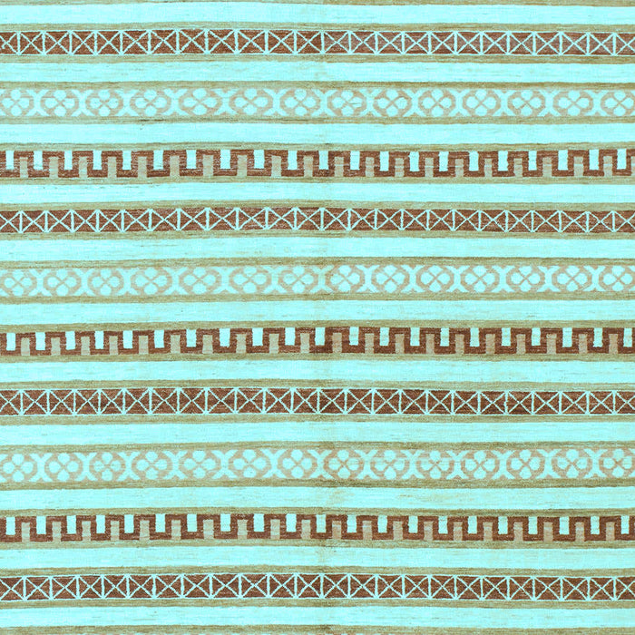 Machine Washable Abstract Light Blue Modern Rug, wshabs802lblu