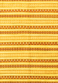 Abstract Yellow Modern Rug, abs802yw