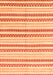 Abstract Orange Modern Rug, abs802org