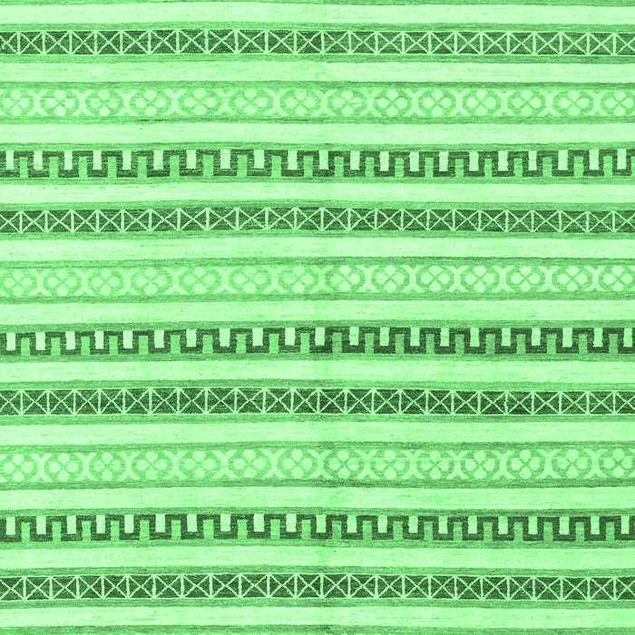 Abstract Emerald Green Modern Rug, abs802emgrn