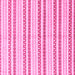 Square Abstract Pink Modern Rug, abs802pnk