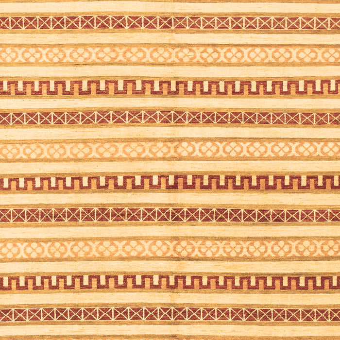 Machine Washable Abstract Brown Modern Rug, wshabs802brn