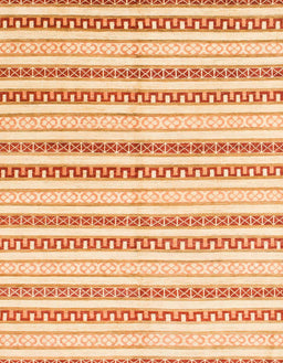 Machine Washable Abstract Brown Gold Rug, wshabs802