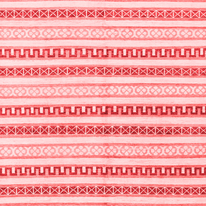 Machine Washable Abstract Red Modern Rug, wshabs802red