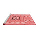 Modern Red Washable Rugs