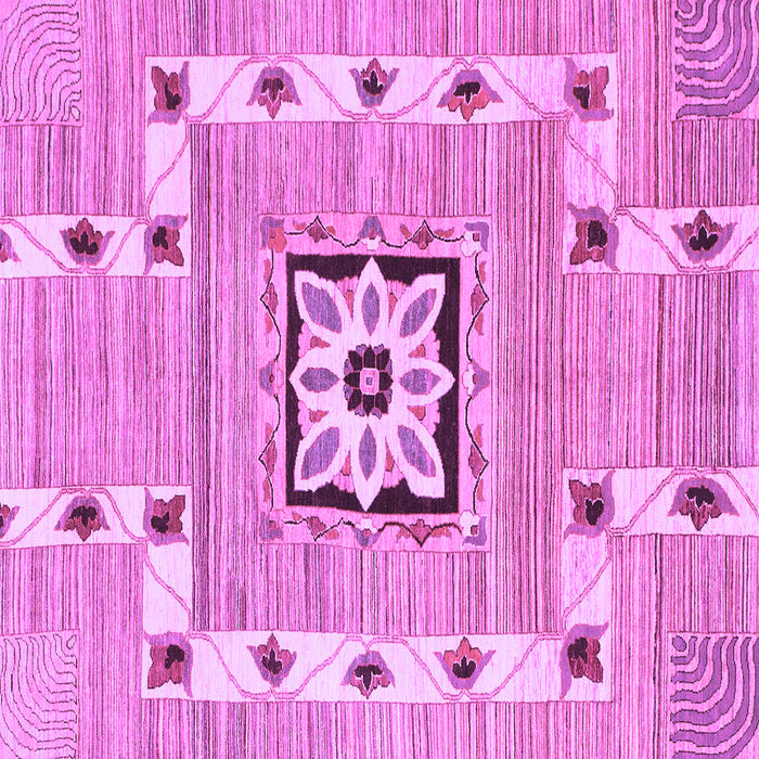 Square Abstract Purple Modern Rug, abs803pur