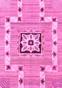 Abstract Pink Modern Rug, abs803pnk