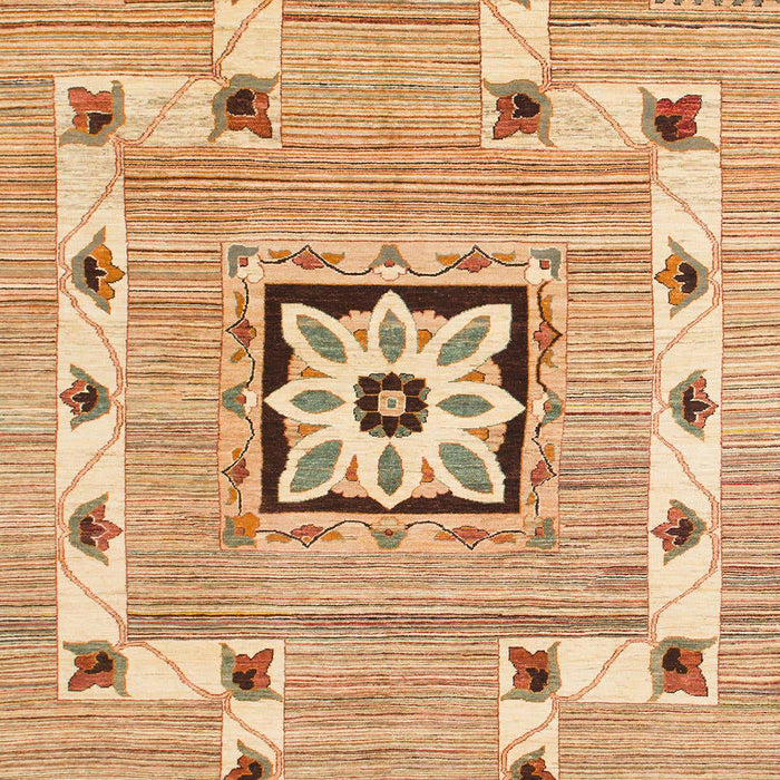 Machine Washable Abstract Chocolate Brown Rug, wshabs803