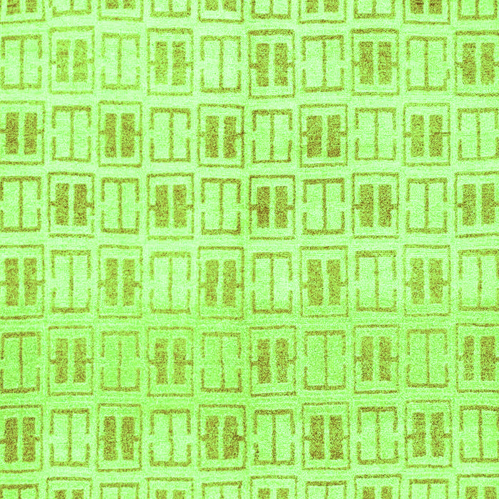 Machine Washable Abstract Green Modern Area Rugs, wshabs804grn