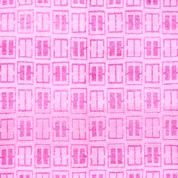 Machine Washable Abstract Pink Modern Rug, wshabs804pnk