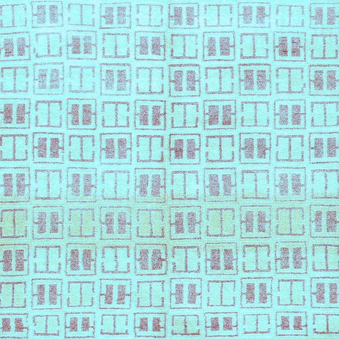 Square Machine Washable Abstract Light Blue Modern Rug, wshabs804lblu