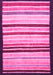 Machine Washable Abstract Pink Modern Rug, wshabs806pnk