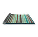 Sideview of Abstract Light Blue Modern Rug, abs806lblu