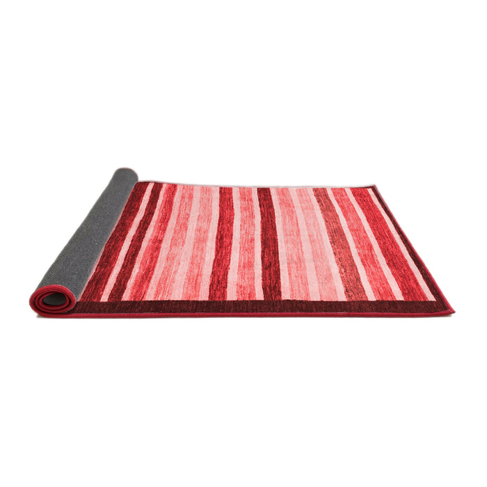Abstract Red Modern Area Rugs