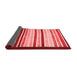 Abstract Red Modern Area Rugs