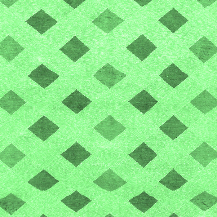 Solid Emerald Green Modern Rug, abs807emgrn