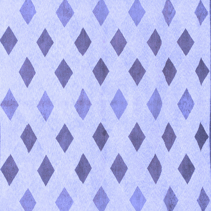 Square Machine Washable Solid Blue Modern Rug, wshabs807blu