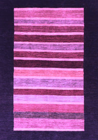 Abstract Purple Modern Rug, abs808pur