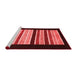 Modern Red Washable Rugs