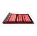 Abstract Red Modern Area Rugs