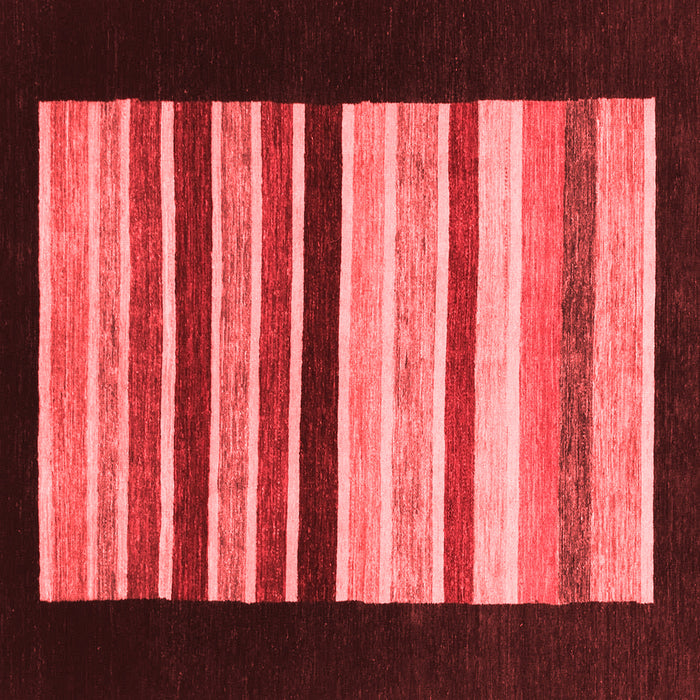 Machine Washable Abstract Red Modern Rug, wshabs808red