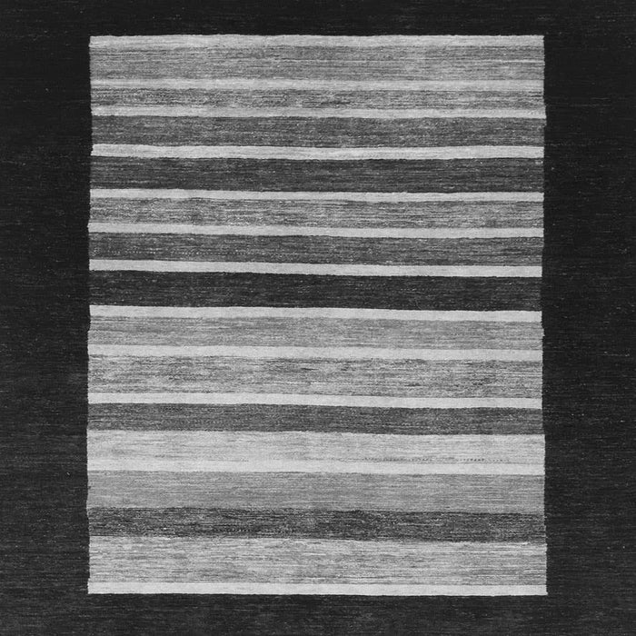 Square Machine Washable Abstract Gray Modern Rug, wshabs808gry