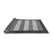 Sideview of Abstract Gray Modern Rug, abs809gry