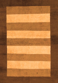 Abstract Orange Modern Rug, abs809org