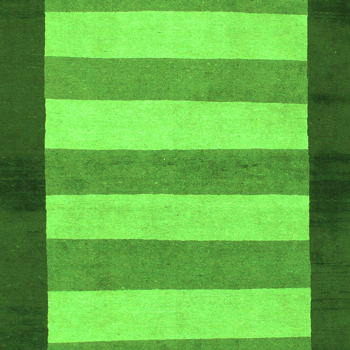 Abstract Green Modern Rug, abs809grn