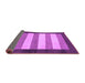 Sideview of Abstract Purple Modern Rug, abs809pur