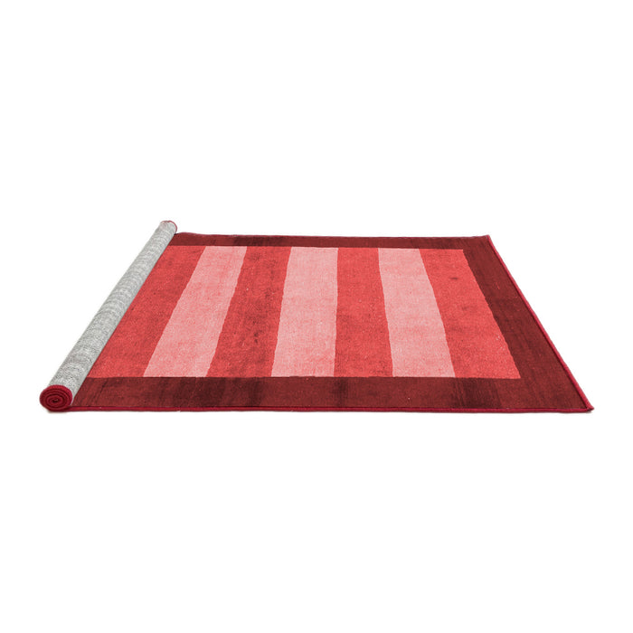 Modern Red Washable Rugs