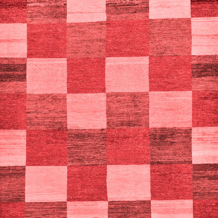 Checkered Red Modern Area Rugs