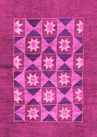 Abstract Pink Modern Rug, abs810pnk