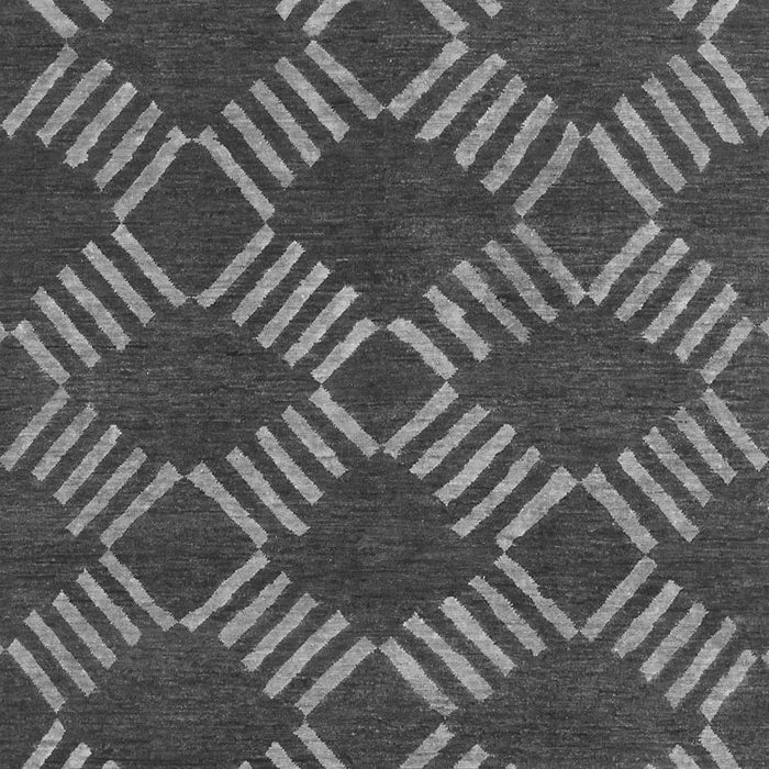Abstract Gray Modern Rug, abs812gry