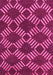 Machine Washable Abstract Pink Modern Rug, wshabs812pnk