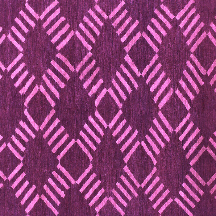 Square Abstract Purple Modern Rug, abs812pur