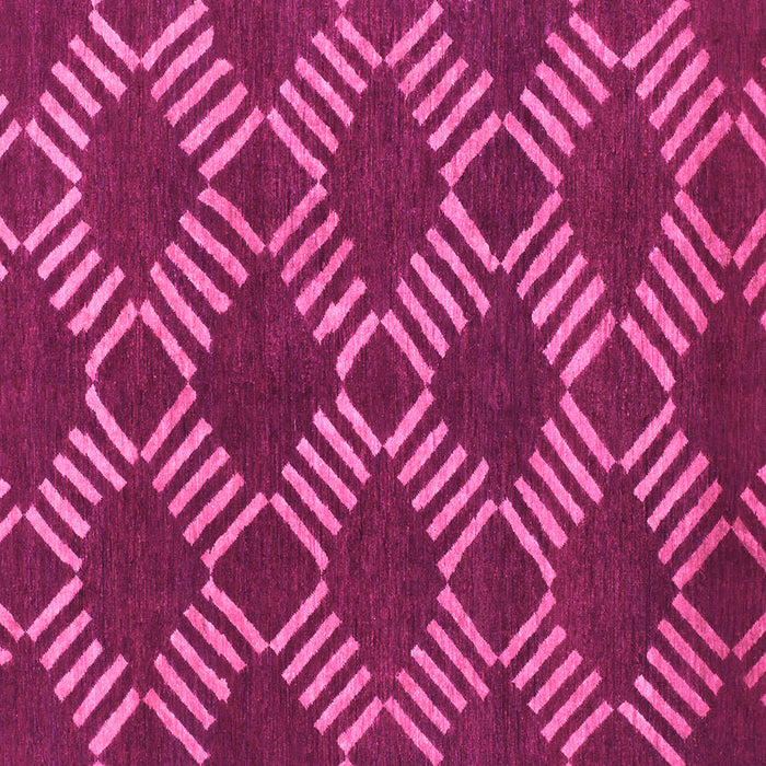 Square Machine Washable Abstract Pink Modern Rug, wshabs812pnk