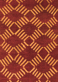 Abstract Orange Modern Rug, abs812org