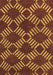 Machine Washable Abstract Brown Modern Rug, wshabs812brn